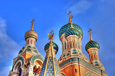 Attraktion, Basilika, Kirche, historisch, Wahrzeichen, Moskauer Patriarchat, orthodoxe