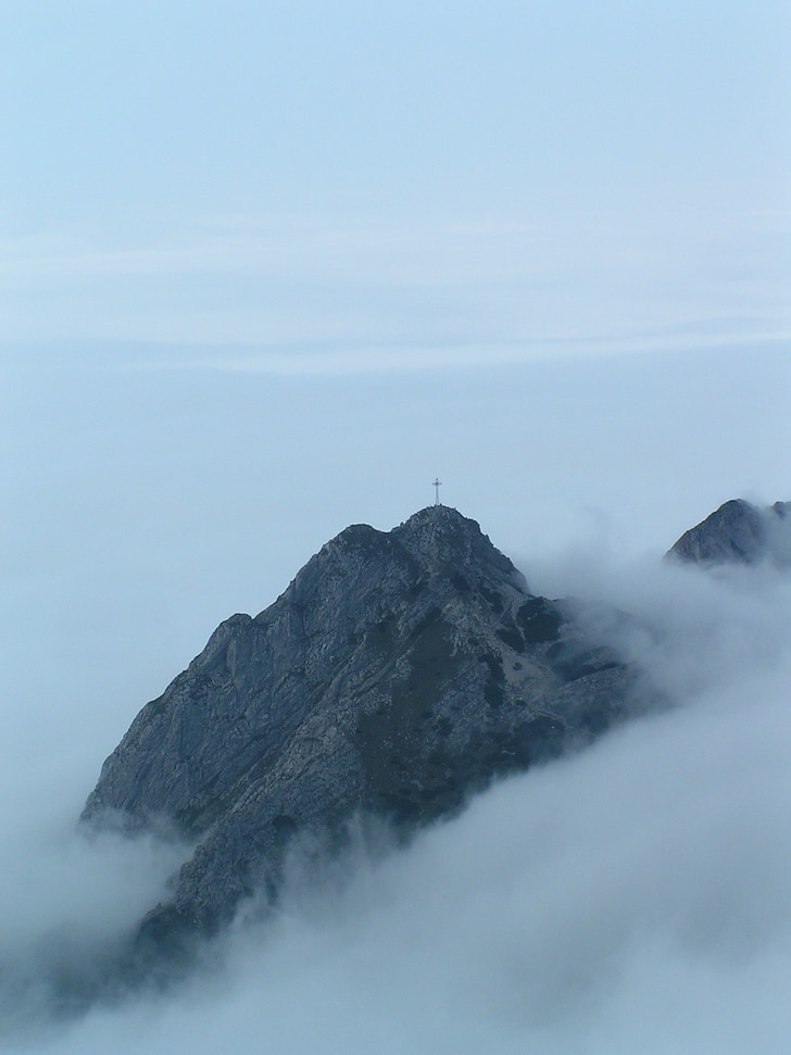 giewont, the fog, top, view, reverie