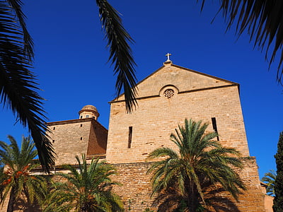 església de sant jaume, baznīca, Alcudia, Mallorca, neogothic, Sant jaume, església parroquial