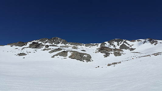 mäed, Alpine, kõrged mäed, lumi, Šveits, külma temperatuuri, talvel