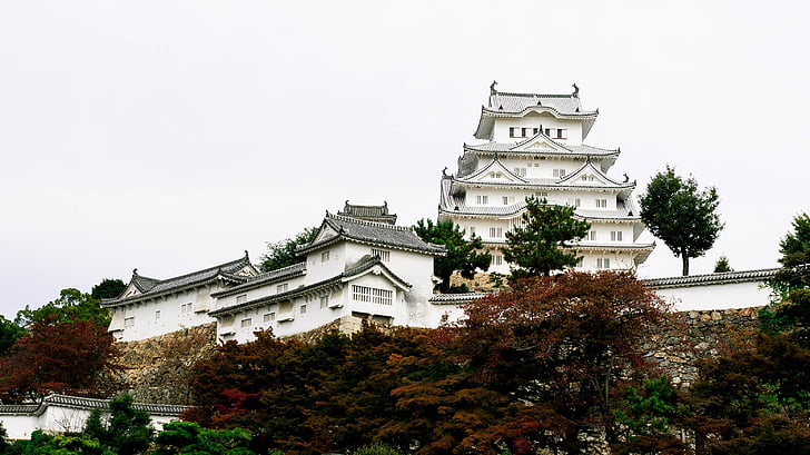 Himeji castle, nacionalni zaklad, grad