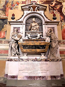 墓, ガリレオ, フィレンツェ, サンタ ・ クローチェ, 科学の宗教, イタリア, フィレンツェ