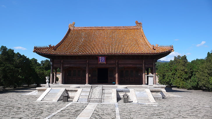 Lăng mộ, Trung Quốc, cung điện