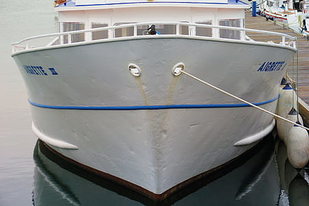båt, transport, vann, navigasjon, port, refleksjon, Maritime