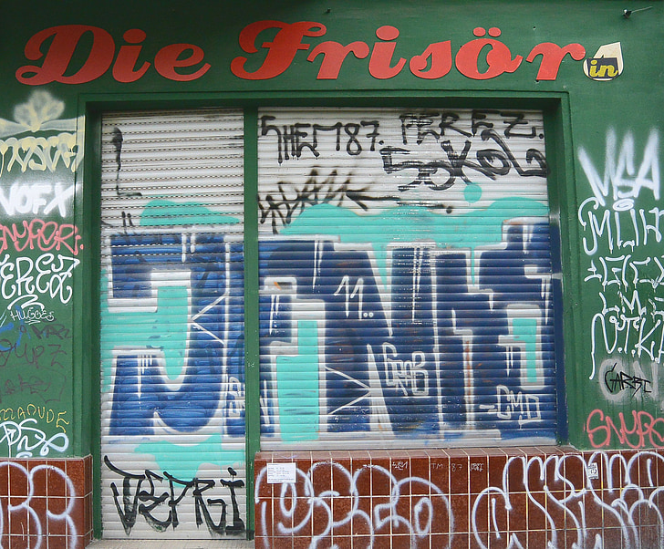 pouliční umění, graffiti, Nástěnná malba, městských umění, alternativní, rozprašovač, Berlín