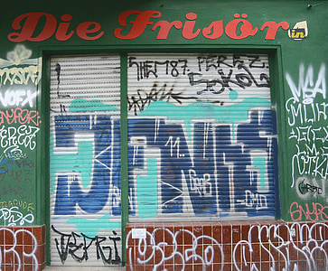 HuskMitNavn, graffiti, vægmaleri, Urban kunst, alternativ, sprøjte, Berlin