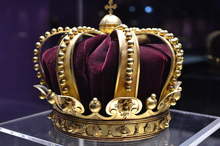 koning, kroon, geschiedenis, Roemenië, goud gekleurd