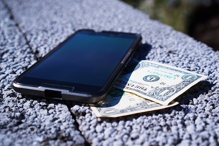мобільний телефон, гроші, банкноти, купити, дорогі, зберегти, заощадити гроші