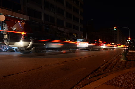 time, lapse, photography, car, lights, road, cars
