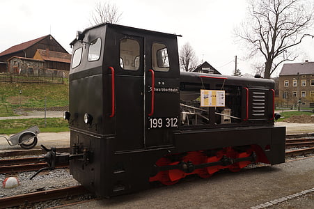 kereta api, motif loco diesel, narrow gauge, lokomotif, kereta api pabrik, V10, narrow gauge werksbahn