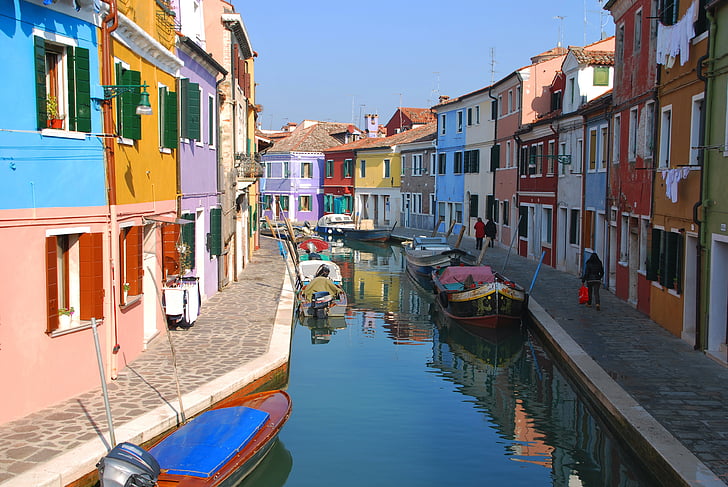 Murano, Island, Italia, Venetsia, italia, rakennus, arkkitehtuuri