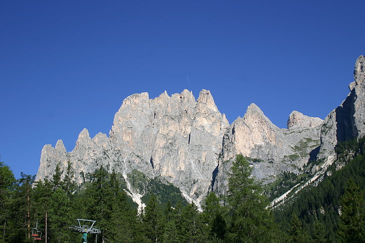 Dolomitok, sziklák, természet, Sky, Trentino, táj, Veneto