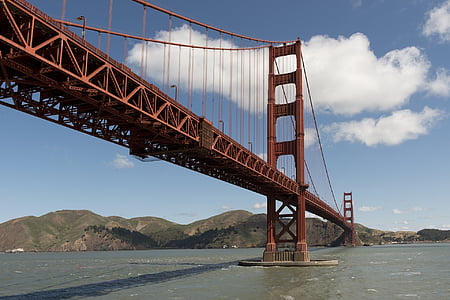 забележителност, Сан Франциско, Калифорния, пътуване, архитектура, Бей, структура