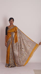sarees, sieviešu apģērbi, Indijas apģērbu, tradicionālā
