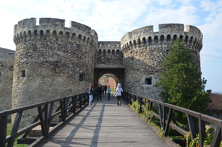 belgrade, kalemegdan, serbia, fortress, architecture, landmark, history