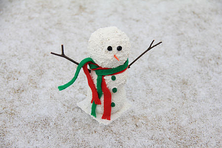 boneco de neve, Inverno, neve, Natal, férias, Xmas, temporada