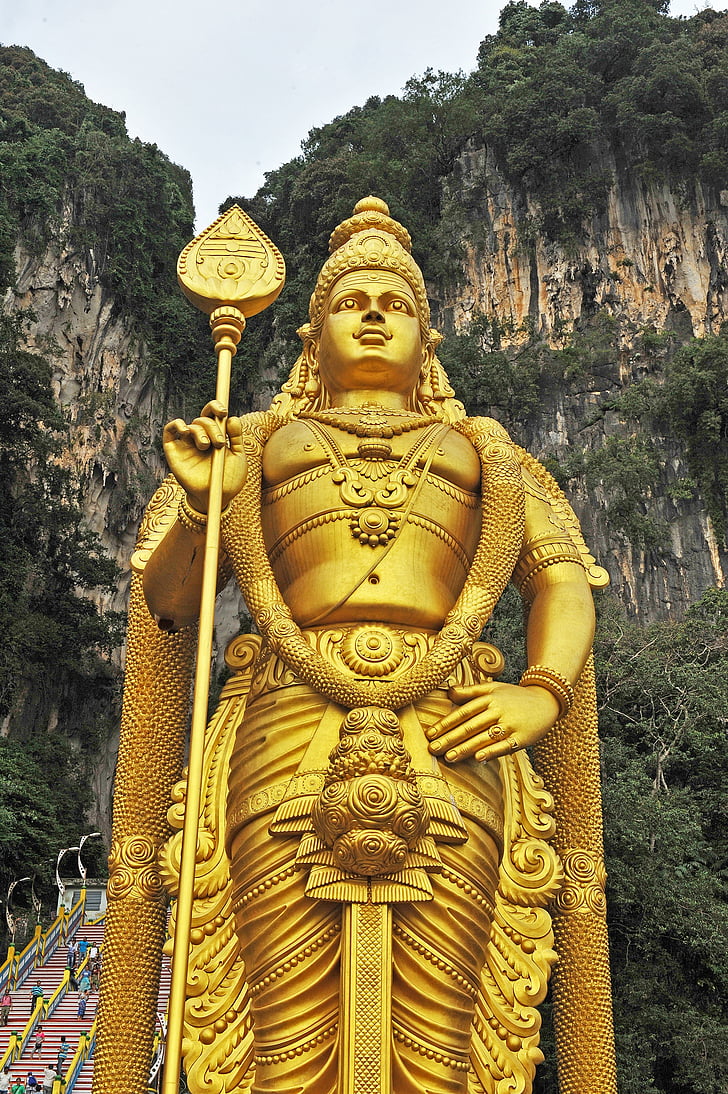 Malaysia, templet, hinduiska, religion, Asia, staty, inga människor