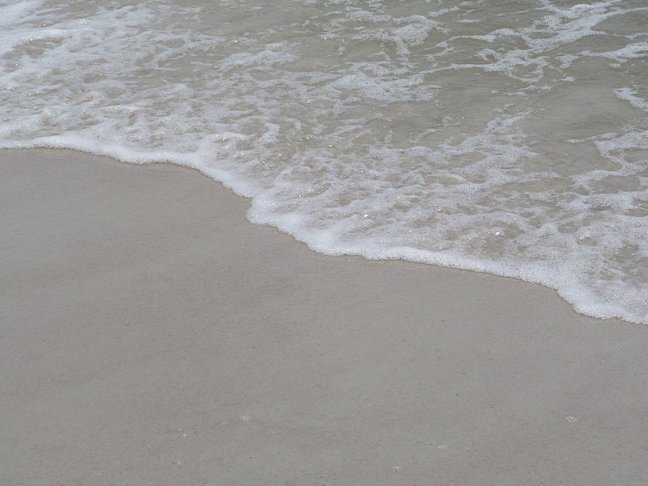 Ocean, Beach, pesek, valovi