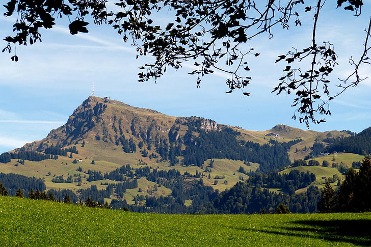 Kitzbüheler horn, vrch, Tirolsko, Mountain, Pešia turistika, hory, Rakúsko