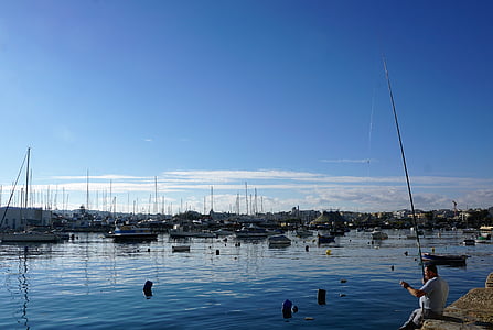 malta, sea, sliema, blue, mediterranean, city, water