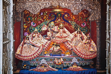 oltar, Indija, Krishna, Lal, Rosa Elisabet, potovanja, Aziji