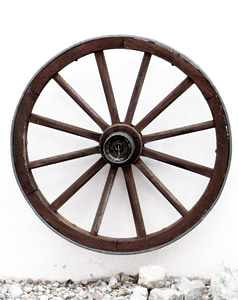 колесо, вагон колесо, Дерев'яне колесо, говорив, RIM, Ностальгія, дерев'яні колеса