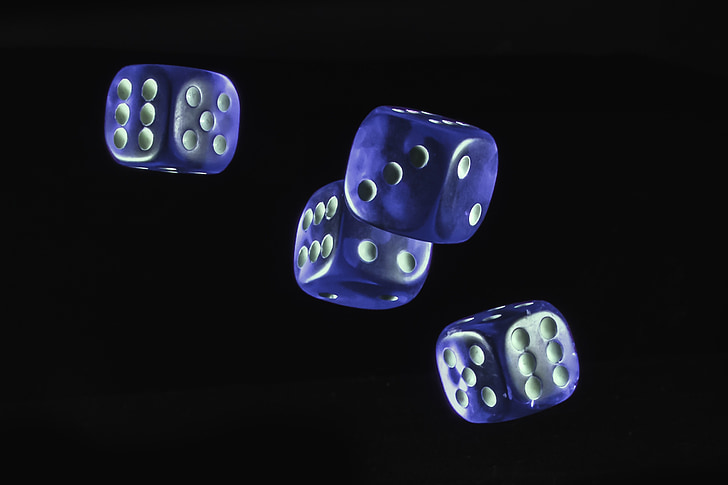 Cube, Jeux d’argent, jouer, lumière, cube de verre, victoire, payer