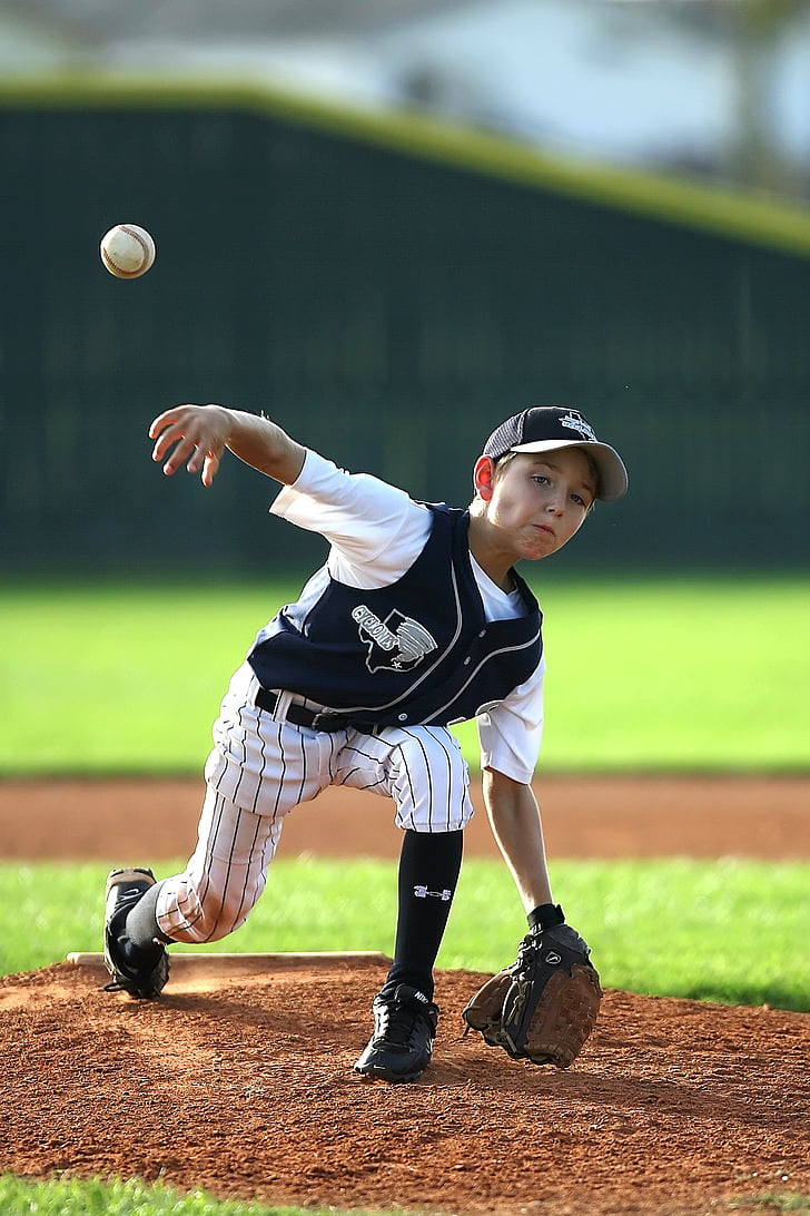 beisbol, llançador, pilota, esport, atleta, joc, competència