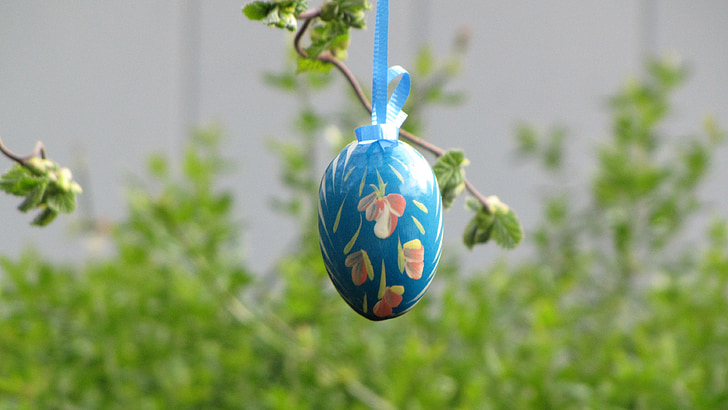 easter, egg, painted egg, easter eggs, tree decorations, colorful, deco