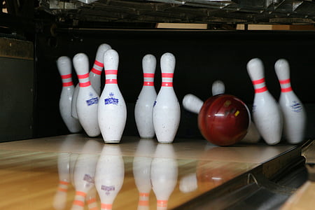 bowling, Ace, care se încadrează, alee, Lane, distractiv, recreere