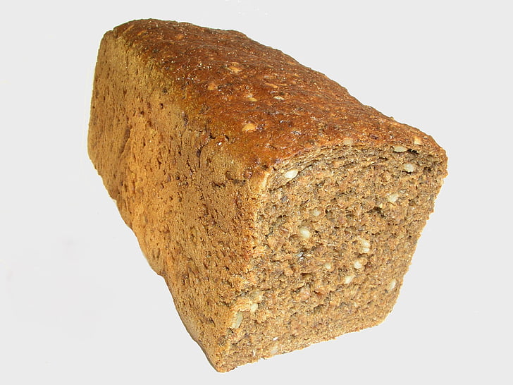 inti roti gandum, roti, roti hitam, Makanan, Makan, sehat, Baker