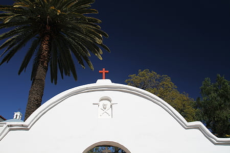 Gereja, San diego, arsitektur, California, bangunan, Landmark
