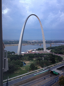 St. Louis arch, Tor zum Westen, Bogen, Denkmal, Missouri, Wahrzeichen, USA