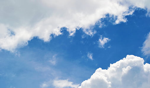 nuvole, cielo, cielo blu, belle nuvole, Sri lanka, Ceylon, nuvole bianche