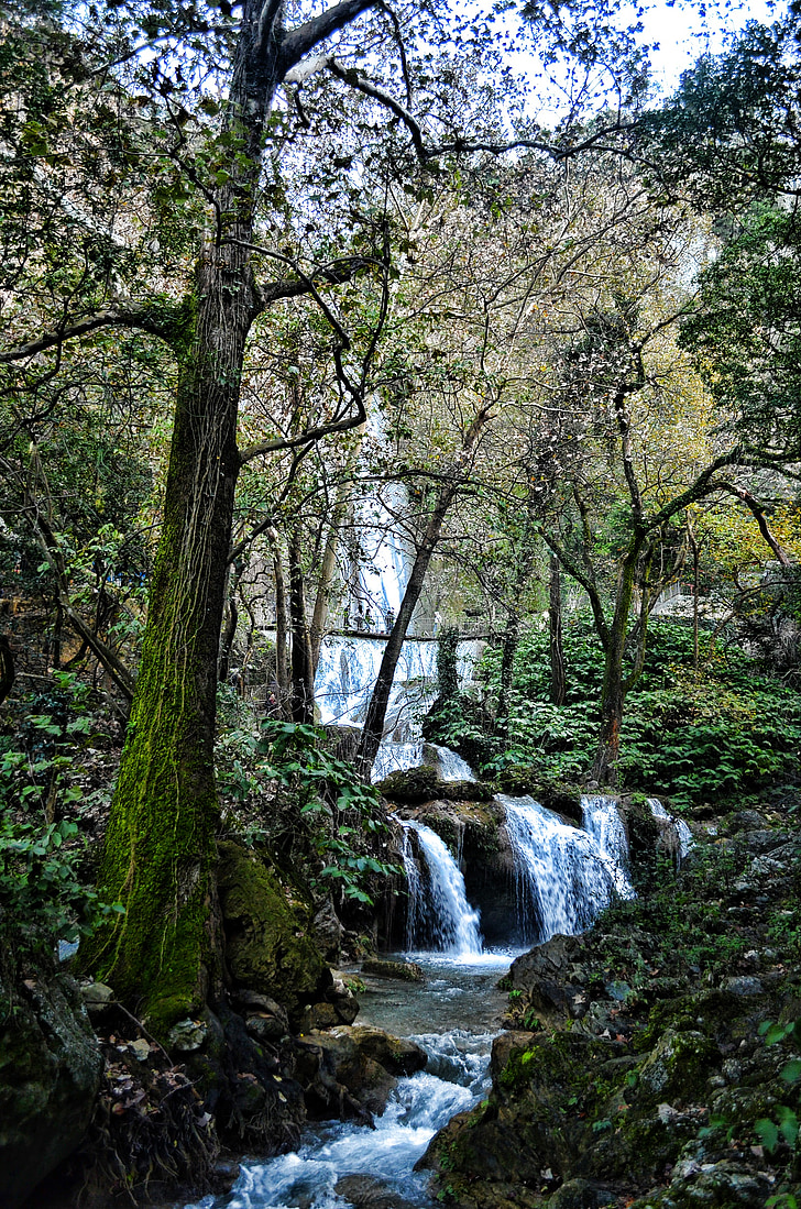 Wasserfall, Cola de caballo, Wasser, Fluss, Park, Umgebung, Berg
