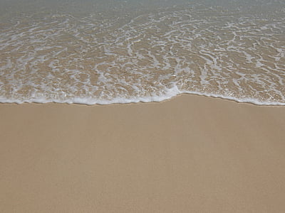 плаж, пясък, вълна, море, лято, ваканция, пътуване