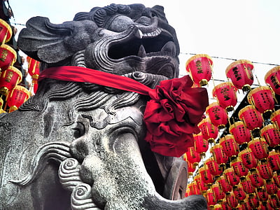 Taiwan, Statuia, Templul, tradiţionale, cultura, Asia, budist