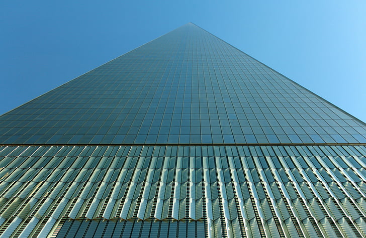 World Trade Centers, Manhattan, Wolkenkratzer, Turm, Pyramide, Pinnacle, Zenith