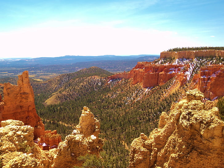 canyon de Bryce, Scenic, Canyon, paysage, nature, Bryce, national