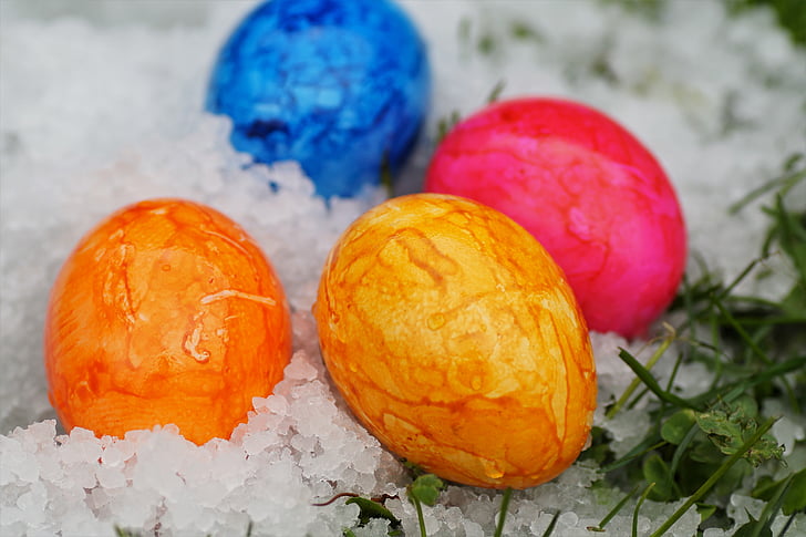 Pasen, de traditie van, lente, tijd van Pasen, eieren, Paaseieren, Kleur