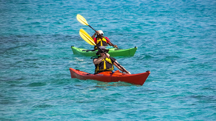 xuồng kayak, thể thao, chèo thuyền kayak, Ca-nô, mùa hè, cuộc phiêu lưu, hoạt động