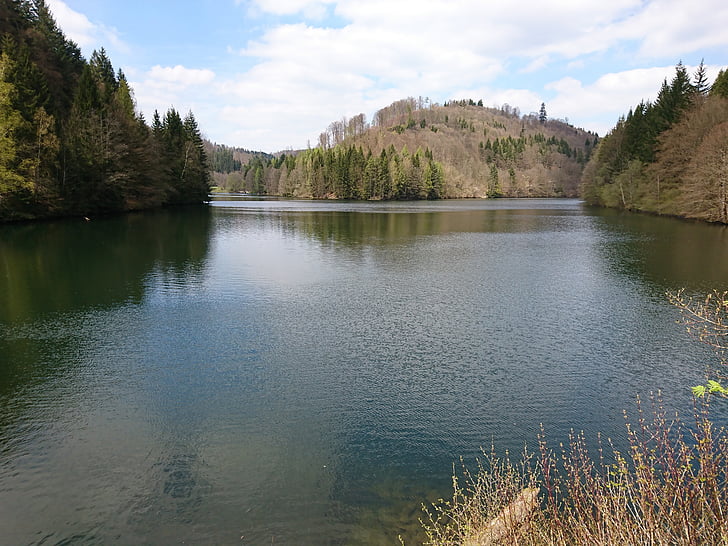 nature, water, clouds