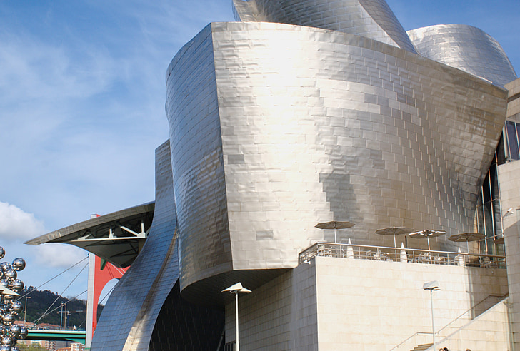 Guggenheima, Bilbao, Architektura