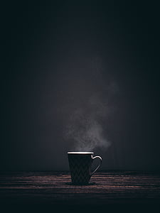 begudes, cafè, Copa, beguda, calenta, tassa, vapor
