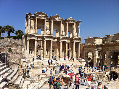ephesus, ancient times, turkey, historically, history, architecture, archaeology