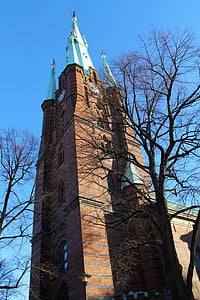 Igreja de Klara, Igreja, linda, rezar, oração, Sueco, Estocolmo