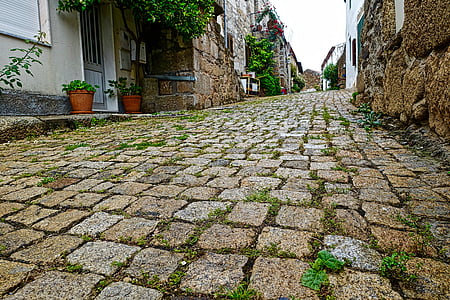 Cobblestones, rua, pavimento, antiga, pavimentação, histórico, ao ar livre