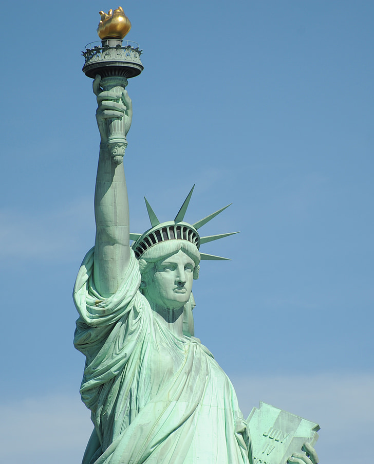 Маргит Валлнер, Америка, Нью-Йорк, Нью-Йорк, США, Big apple, Статуя