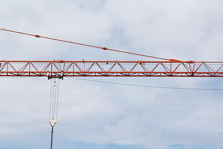 Crane, Baukran, échafaudage, site, technologie, travaux de construction, Load lifter