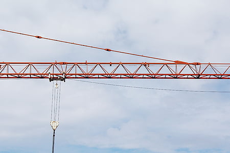 crane, baukran, scaffold, site, technology, construction work, load lifter